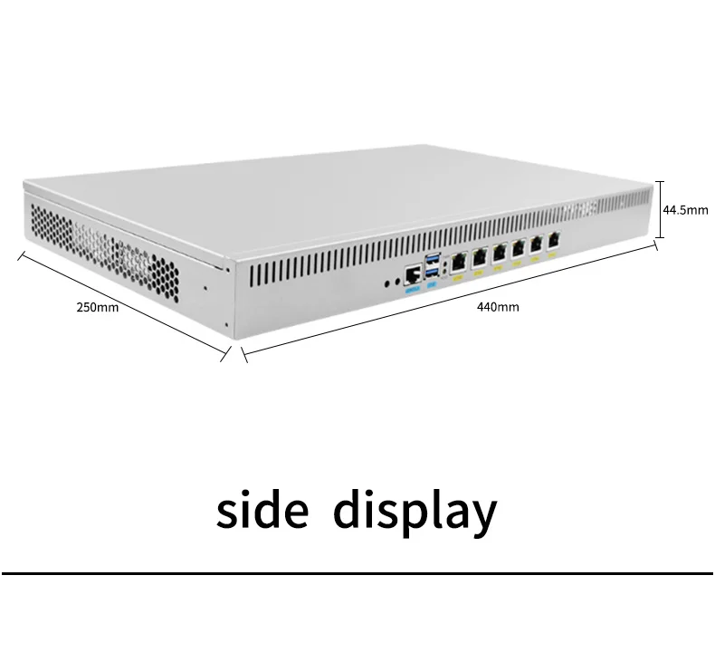 Fanless Mini PC: 1U Firewall Router with Intel CPU, 6 LAN Ports, Pfsense Industrial Computer for VPN and Gaming Description Image.This Product Can Be Found With The Tag Names Cheap Mini PC, Computer Office, High Quality Computer Office