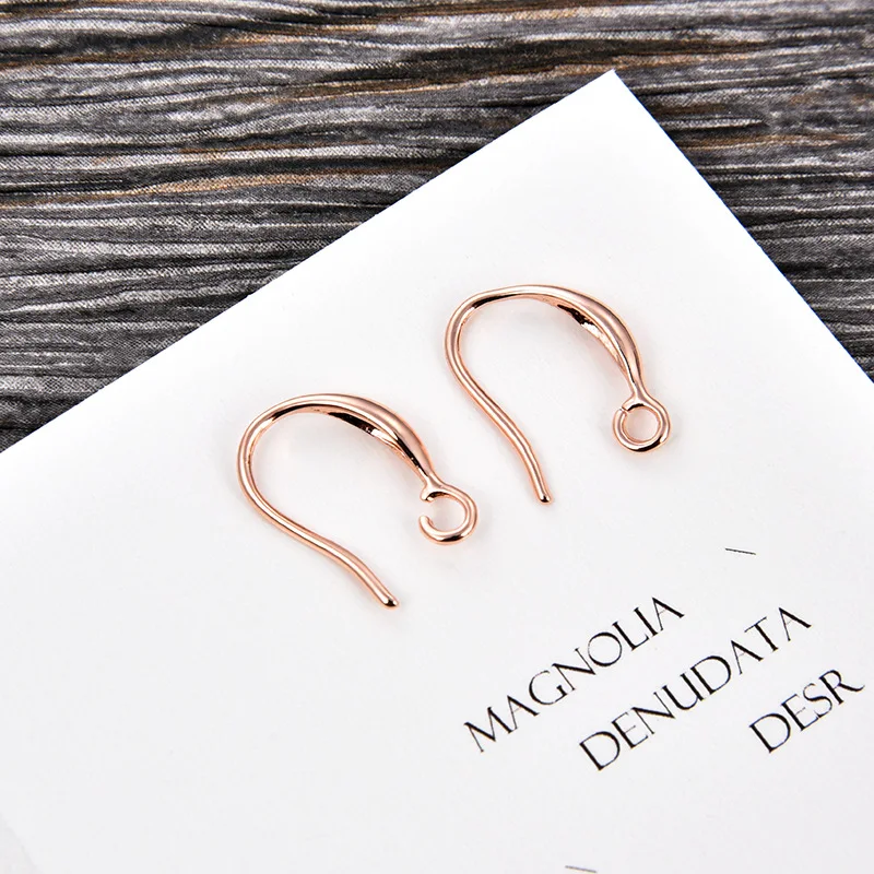 10pcs/lot New Arrival Fashion Simple Gold Plated Findings Earring Hooks Earrings Accessories for Women DIY Jewelry Making