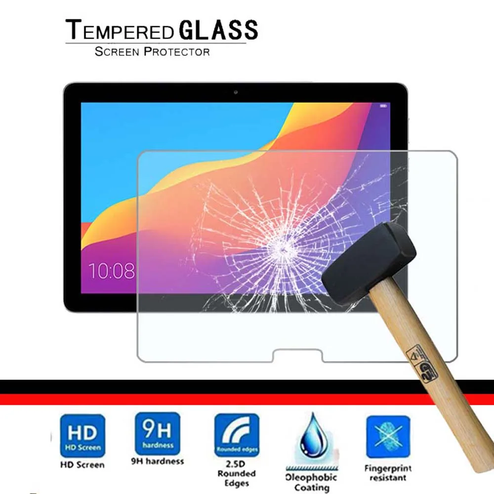 Vetro Temperato Per Huawei 10 "Tablet Protezione Dello Schermo Pellicola Protettiva Per Huawei Honor Pad 5/Mediapad M2/M3/M5/T5 Pellicola Di Vetro