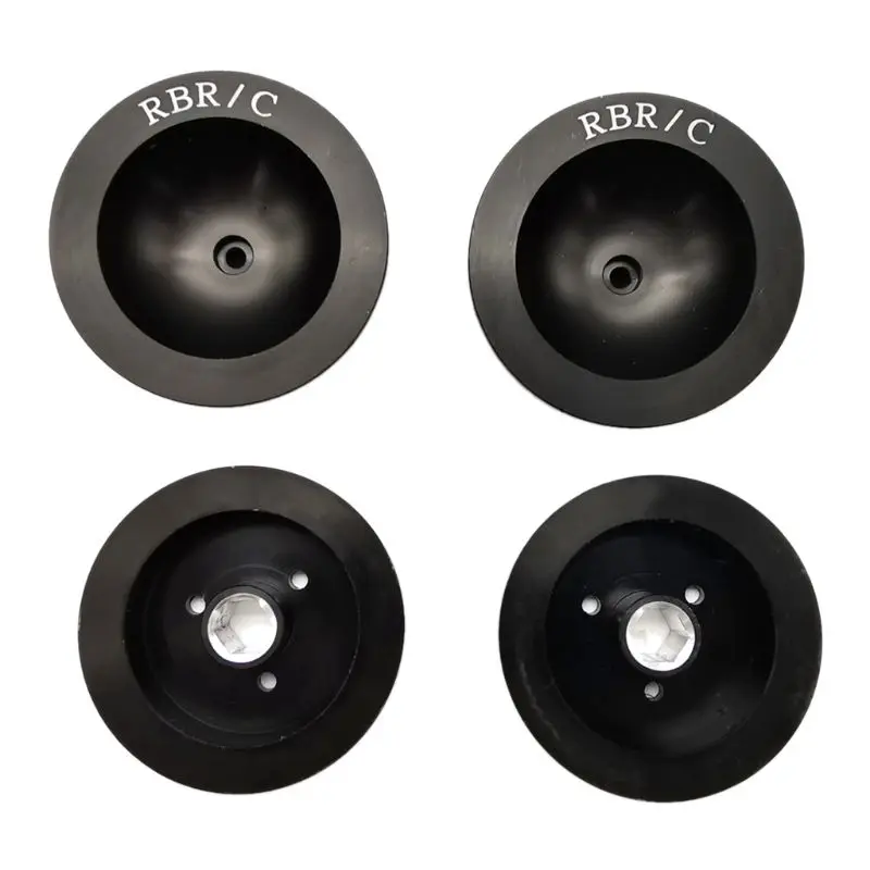 

Premium Quality 4pcs/set Metal Drive Wheel Set for RC Tank Crawler Replacement Repair Parts Easy to Install Upgrade Accessories
