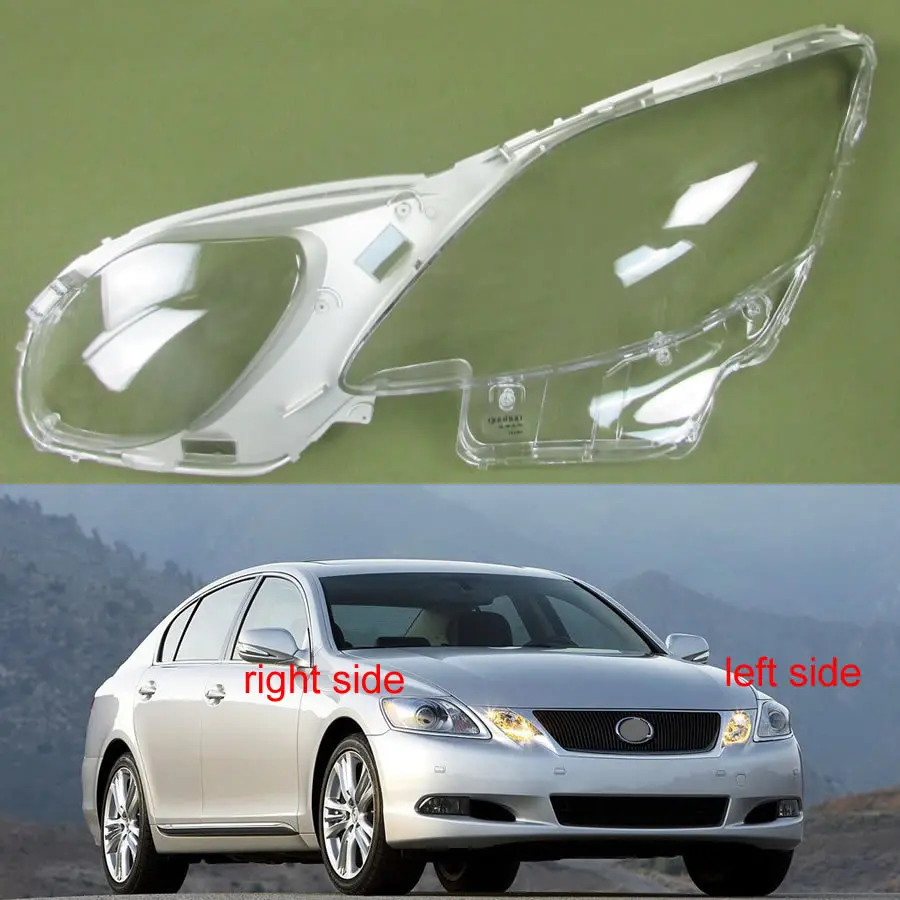 Прозрачный Абажур для Lexus GS300 GS430 GS450h GS460 2008 2009 2010 2011 абажур передней фары|Корпус| |