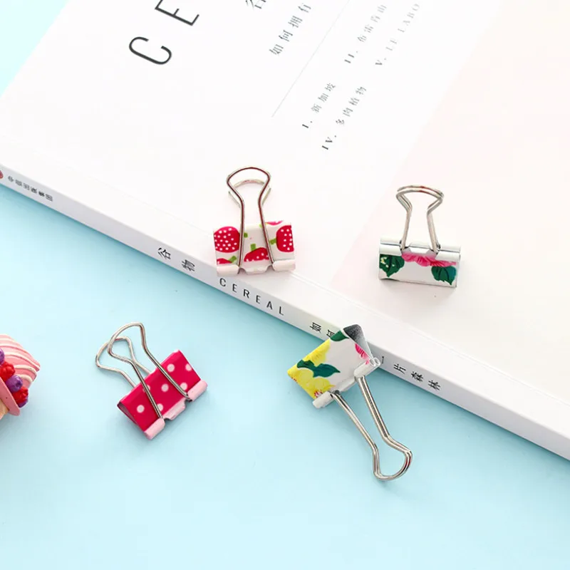 fresh lovely printing binder clips long tail clip bookmarks metal paperclip