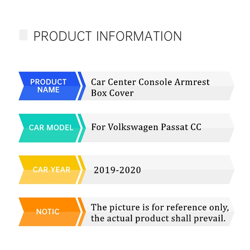 ڵ ߾ ܼ Ȱ Ŀ  ٰ Passat CC 2019 2020 Ȱ е ȣ Ʈ ׸ ׼  PU ũ