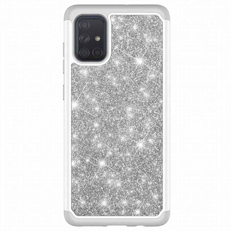 Блестящий женский чехол 2 в 1 для телефона apple iPhone 11 Pro Max 2019 однотонная блестящая