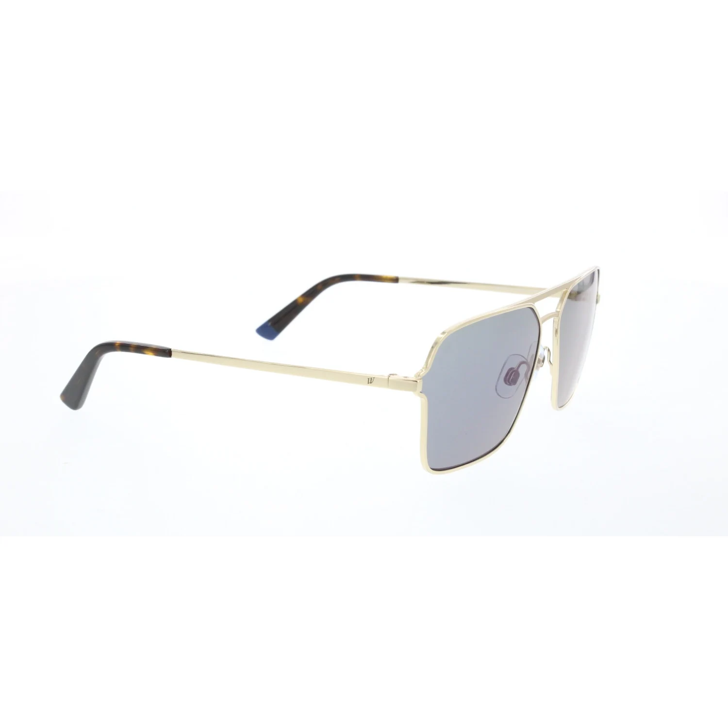 

Men's sunglasses w 0261 32c metal gold organic square square 60-14-145 web
