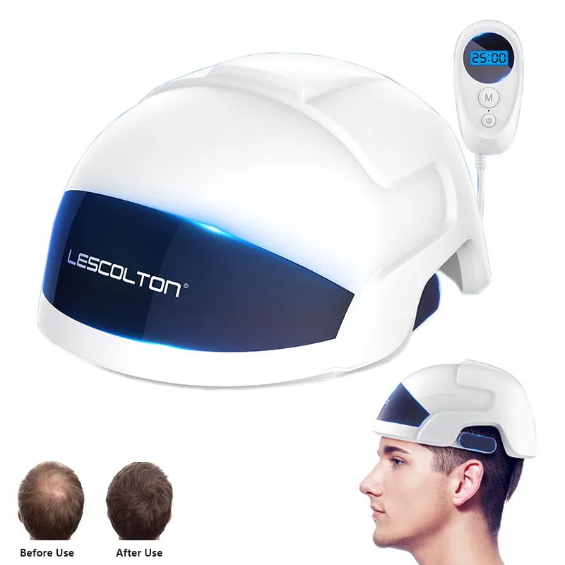  Laser Hair Regrowth Helmet 26 Diodes+30 LED Infrared Light Hair Regrow Treatment Anti Hair Loss Hai - 4000141325388