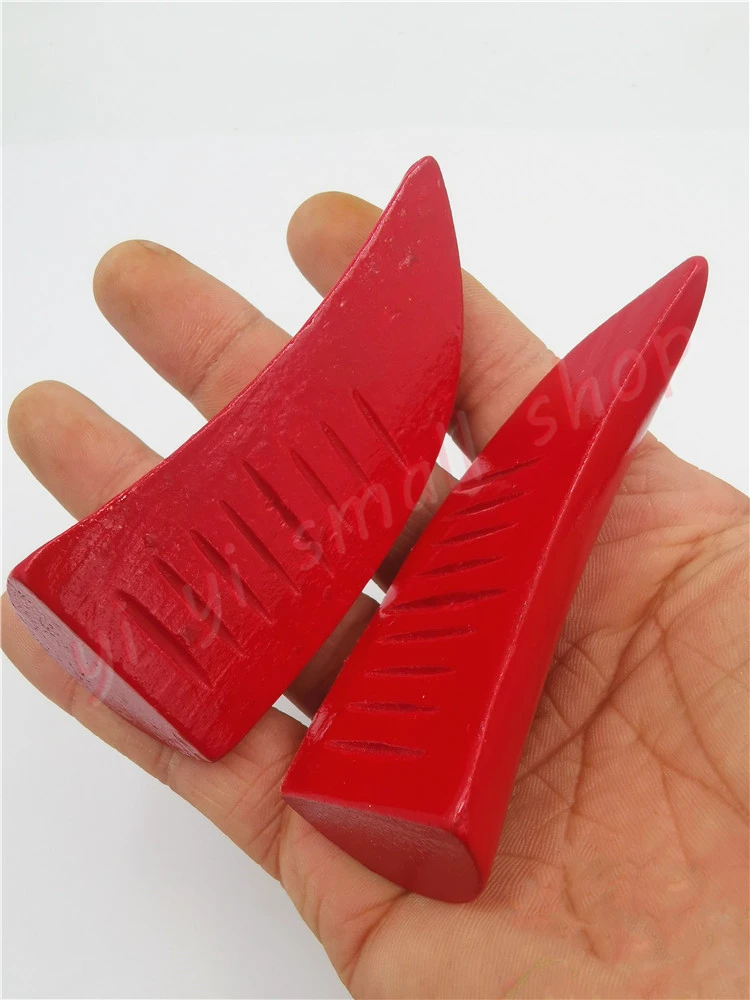 Taoist Magic Tools, Feng Shui Supplies, Red Peach Wood, Sheep Horn Divination, Holy Grail, Tribute Cup, Wood Crafts 5