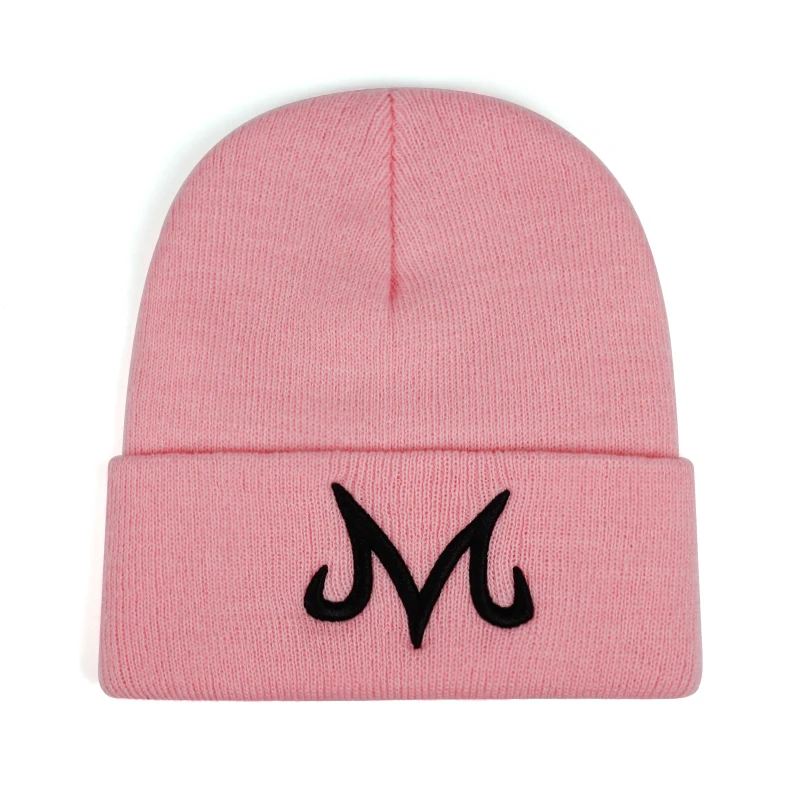 Новинка, Высококачественная брендовая зимняя шапка Majin Buu, вязаная шапочка из хлопка для мужчин и женщин, хип-хоп шапочки, кепки, шапки