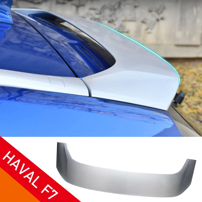 Для haval f7 спойлер задний багажник вазы из АБС пластика на хвостовой части