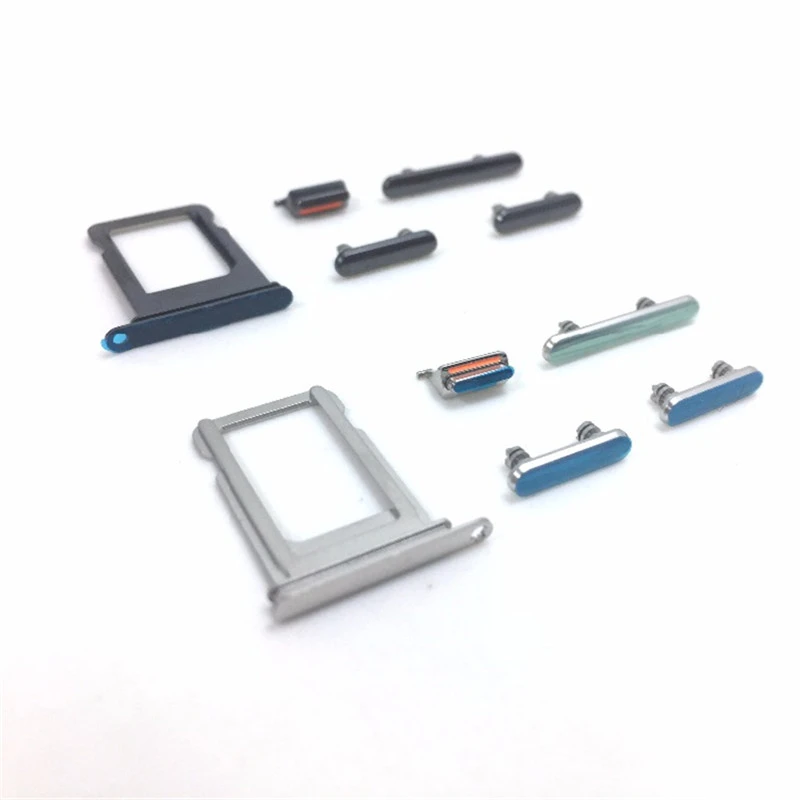 1set New Sim Card Tray For Iphone X Ix Ipx Volume Vibrate Key Switch Power Lock Side Button Set Housing Replacement Parts Mobile Phone Flex Cables Aliexpress