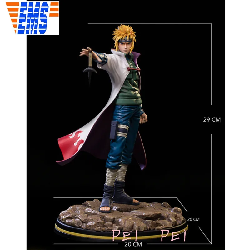 В наличии Наруто йондайме Hokage Namikaze Minato полноразмерный портрет аниме 1/7 ГК статуя