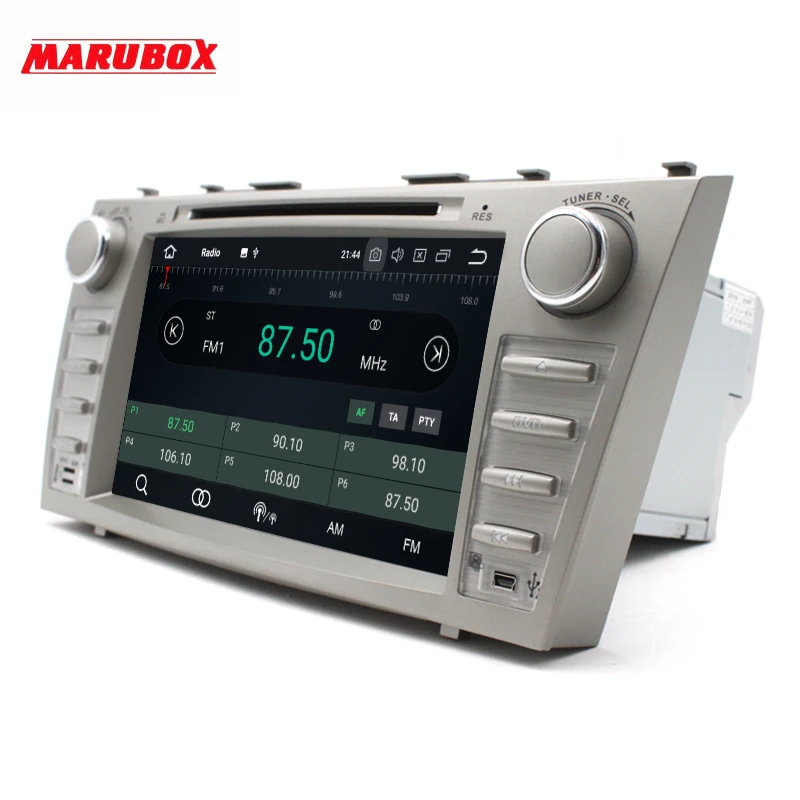 Marubox 8A101PX5 DSP, 64 ГБ 8 ядерный автомобильный мультимедийный плеер для Toyota Camry 2006-2011," ips экран Android 9,0 DVD, gps навигация