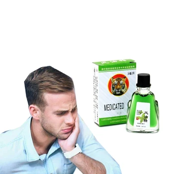 

1Pcs Tiger Balm Headache Pain Relief Patch Chinese Back Pain Plaster Dizzy Health Care Medical Toothache Treatment Essential Oi