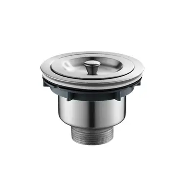 

Stainless Steel Prevent Clogging Strainer Drain Basket Lightweight Practical Water Sink Durable