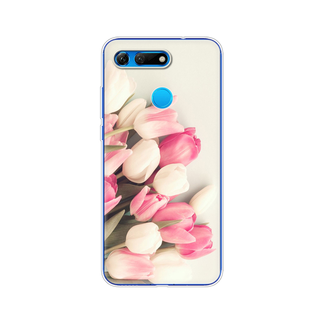 for Huawei Honor View 20 V20 Case TPU Funda Soft Silicone Cover For Honor V20 Capa Cute Animal pattern Silicone Phone