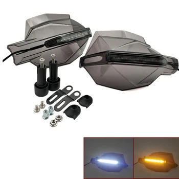 

For Suzuki GT250 GT550 SV1000 sv 1000 650 SV650 SFV650 Motorcycle Hand Guards Motocross Handguards with Turn Signal Light