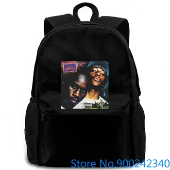 

Infamous Mobb Deep Custom Mens New-White Print women men backpack laptop travel school adult student