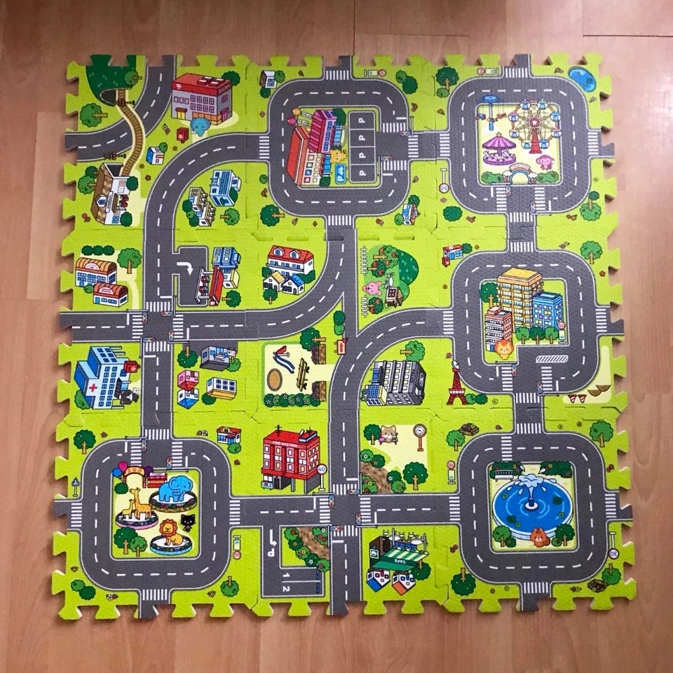30*30 см/Набор EVA плюшевый коврик-пазл DIY пенопластовый детский игровой коврик разделенные шарниры детские коврики для ковров коврик для ползания в помещении(без края