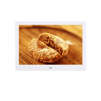 

super slim music mp4 mp3 video loop multifunction 12 inch digital photoframe lcd photo viewer for shelf promotion