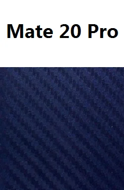 Наклейка для мобильного телефона huawei mate 30 Pro 20x градиентная цветная Защитная пленка для huawei mate 20 Lite mate 10 Pro наклейка EEMIA - Цвет: mate 20 Pro- purple