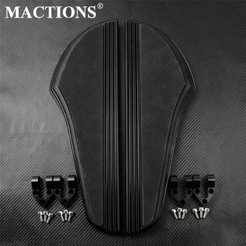 

Motorcycle Front Driver Floorboards Foot Pegs Black For Harley Softail Slim FLS Touring Road Glide FLTR FLHX Street Glide Dyna