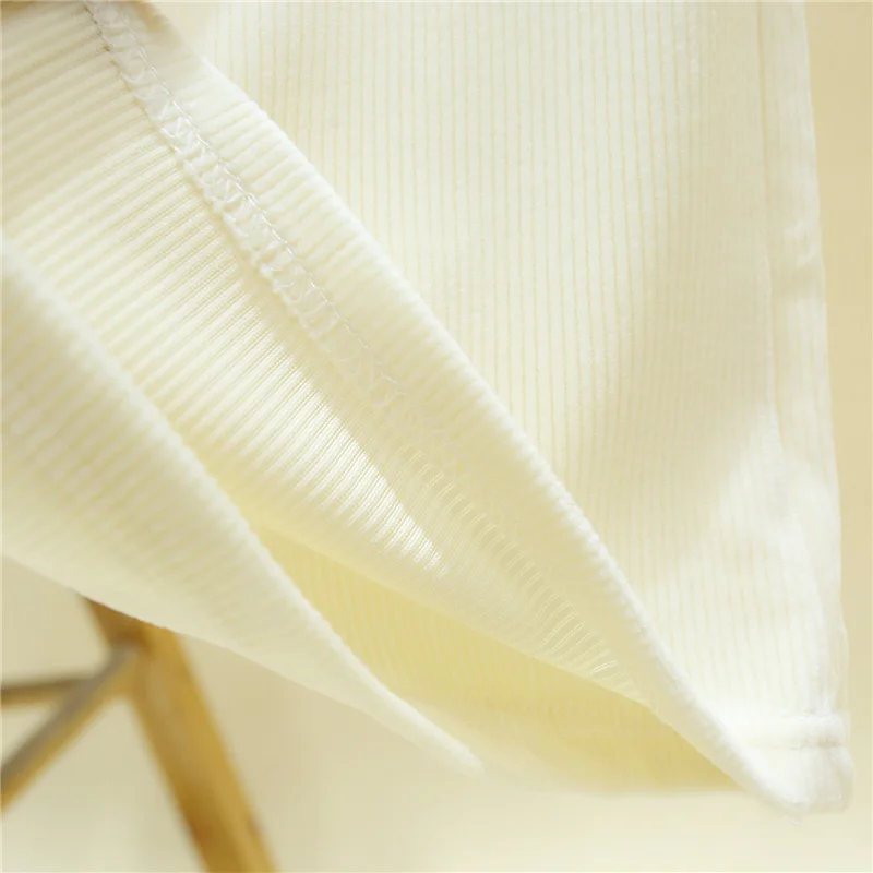 Corduroy Ice Silk Wide-Leg Pants Women's Spring and Autumn High Waist Hanging | Женская одежда