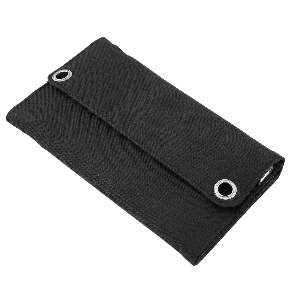 Portable 7W 5V Folding Solar Charger High Quality Solar Panel Charger USB Output Camping Charger for Mobile Phone 195*105*25mm