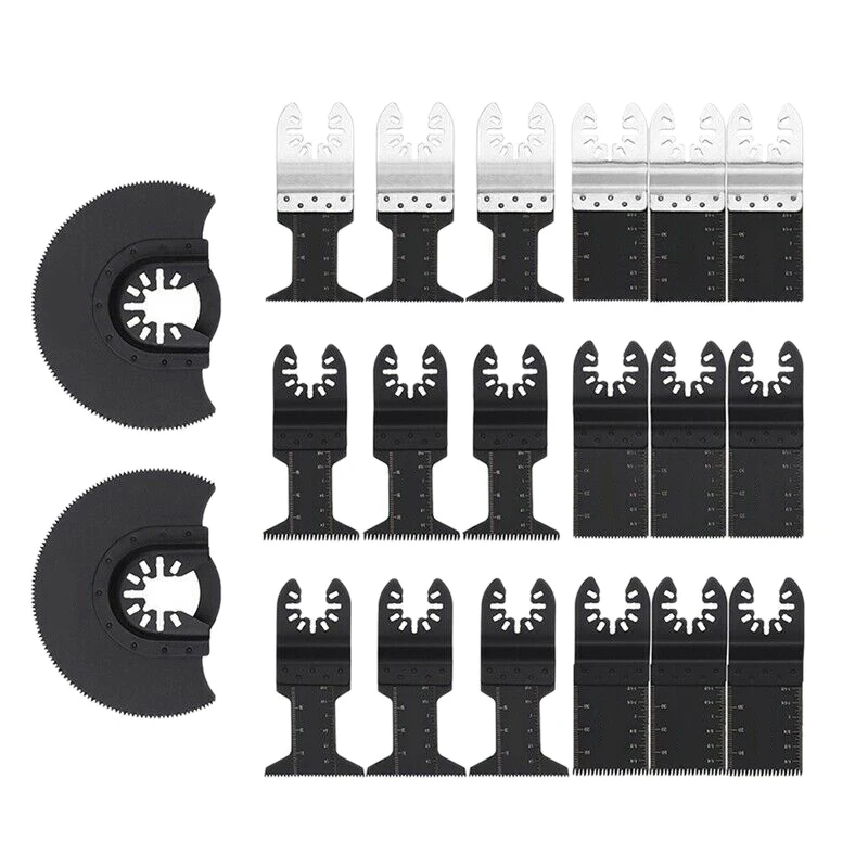 

20Pcs/Set Multi-Function Saw Blade Oscillating Multitool Saw Blade for Renovator Power Tools Cutting Diy Wood Woodworking