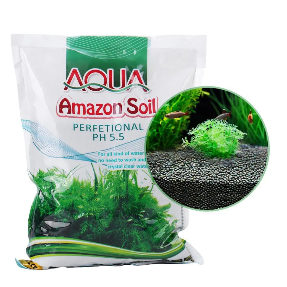 

1L Fish Aquarium Planted Substrate Sand Soil Fertilizer Mud For Fish Tank Plants Care Freshwater