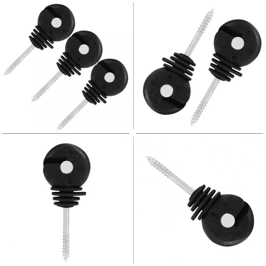 100 шт короткий винт тип кольцо с саморезом Электрический Луг забор пост аксессуар