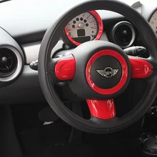 Новые автомобильные аксессуары MINI Cooper R55 R56 R57 R58 R59 R60 крышка рулевого колеса без многофункционального только(3 шт./компл
