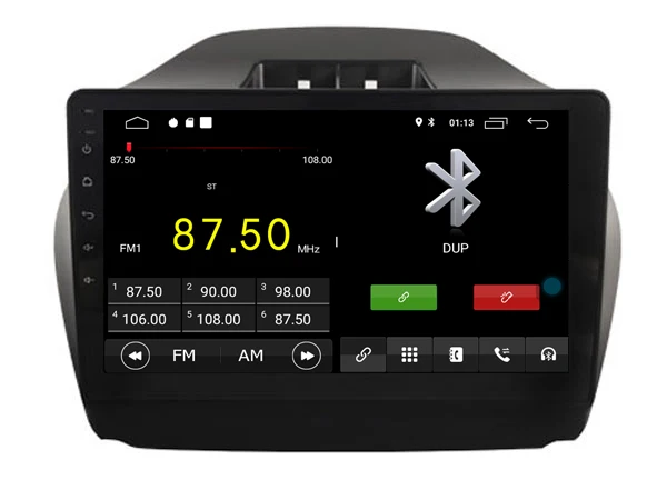Clearance Built in 4G Lte car Intelligent navigation tape recorder 9.0 android car gps radio multimedia player for hyundai TUCSON IX35 3