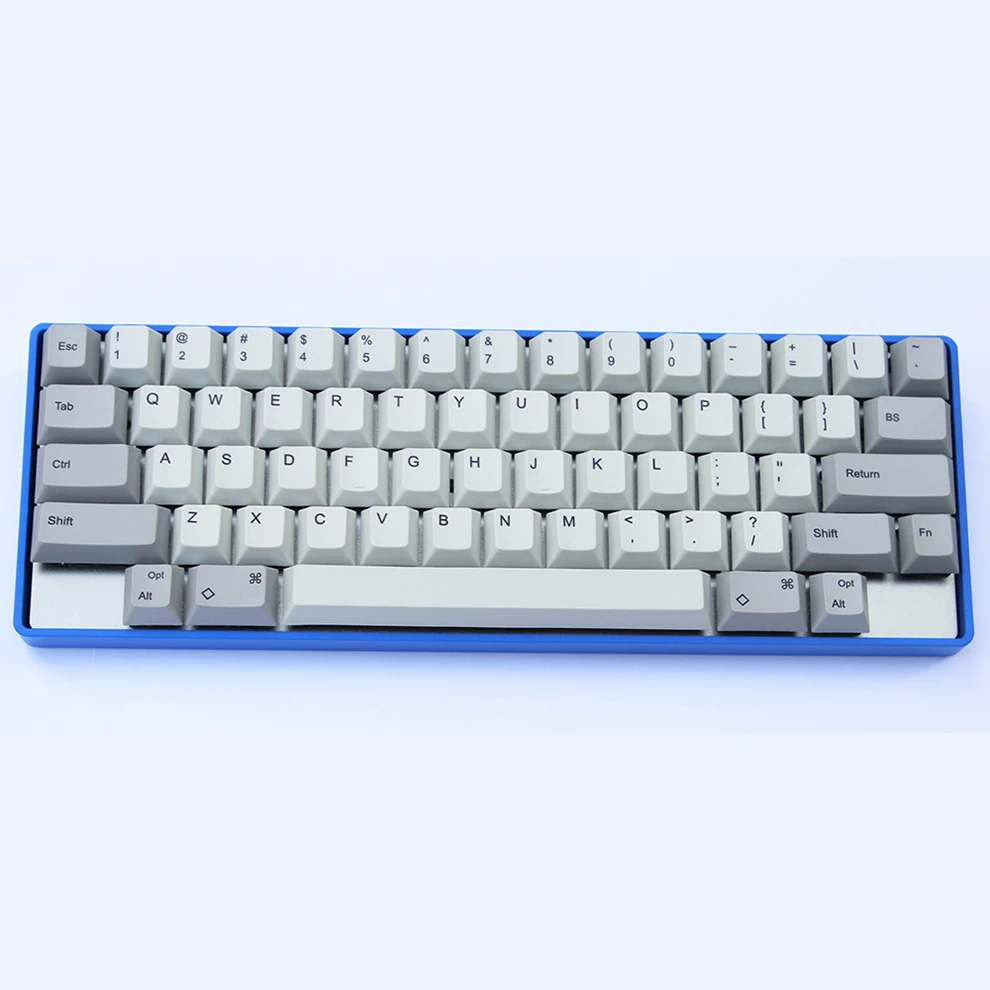 HHKB механическая клавиатура DIY Gateron Kailh Cherry MX переключатели Пластик или CNC Алюминий