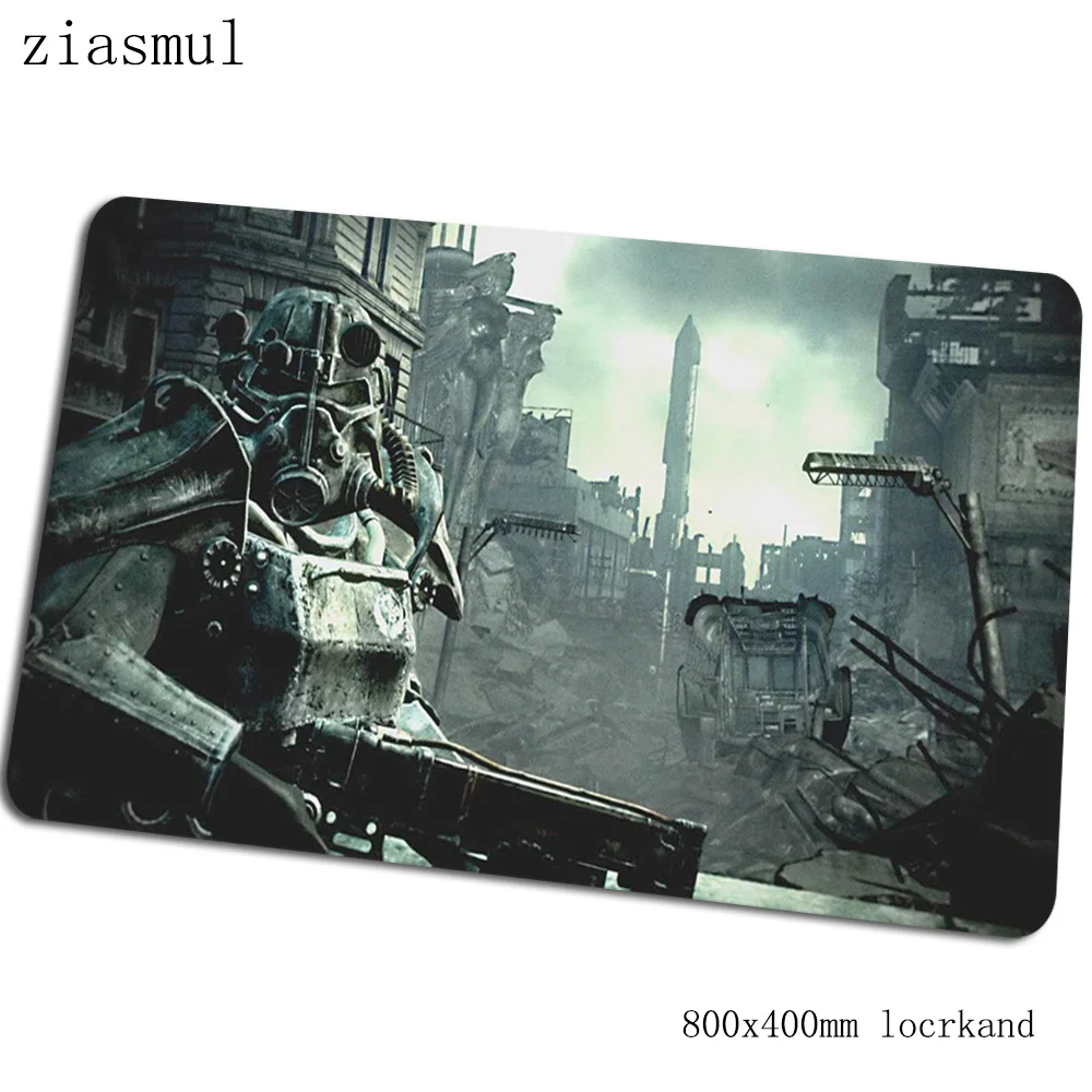 Фоллаут коврик для мыши 80x40 см игровой коврик для мыши с изображением аниме офисный ноутбук с алюминиевым корпусом стол коврик ПК padmouse Игры Геймер коврики - Цвет: Size 800x400x2mm