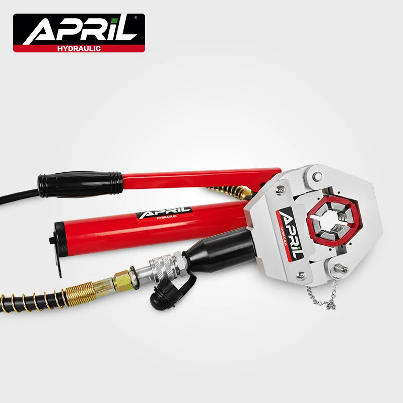 Crimpadora de manguera hidráulica Hydra-Krimp 7842B, reparación de conexión de aire, herramienta de prensado de manguera manual A/C