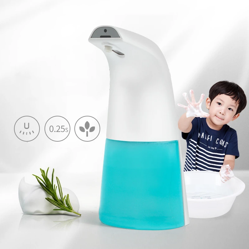 

Intelligent 400ml Liquid Soap Dispenser Automatic Contactless Induction Foam Infrared Sensor Hand Washing Device