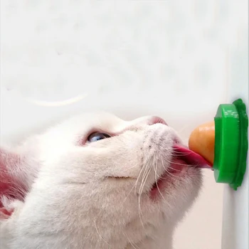

Healthy Cat Snacks Catnip Sugar Pet Candy Licking Nutrition Gel Energy Ball Toy Kittens Increase Drinking Water Digestion Help