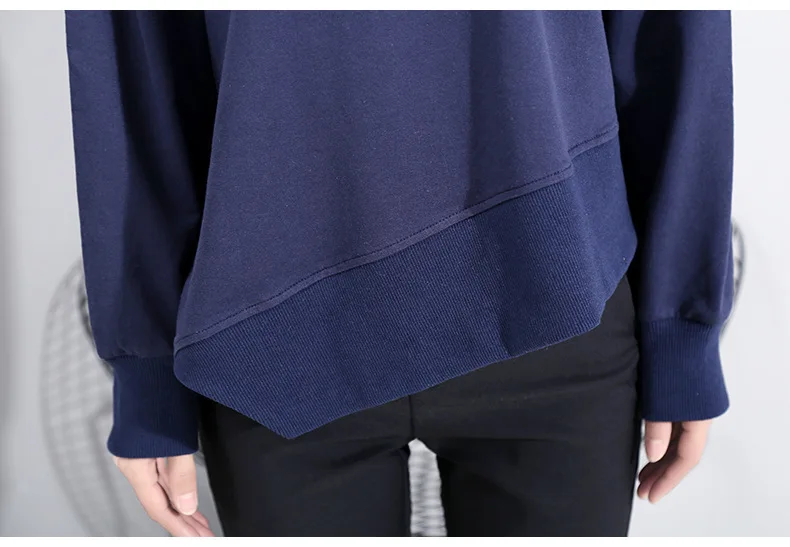 SuperAen Европейское худи, модные хлопковые Dweatshirts для женщин, размер Pluz,, осенние и зимние толстовки, Женские повседневные топы