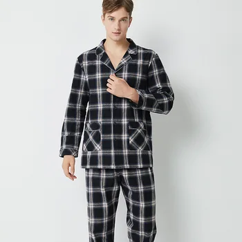 

pajamas Spring and summer new cotton pajamas long sleeve pajamas cotton leisure home clothes set