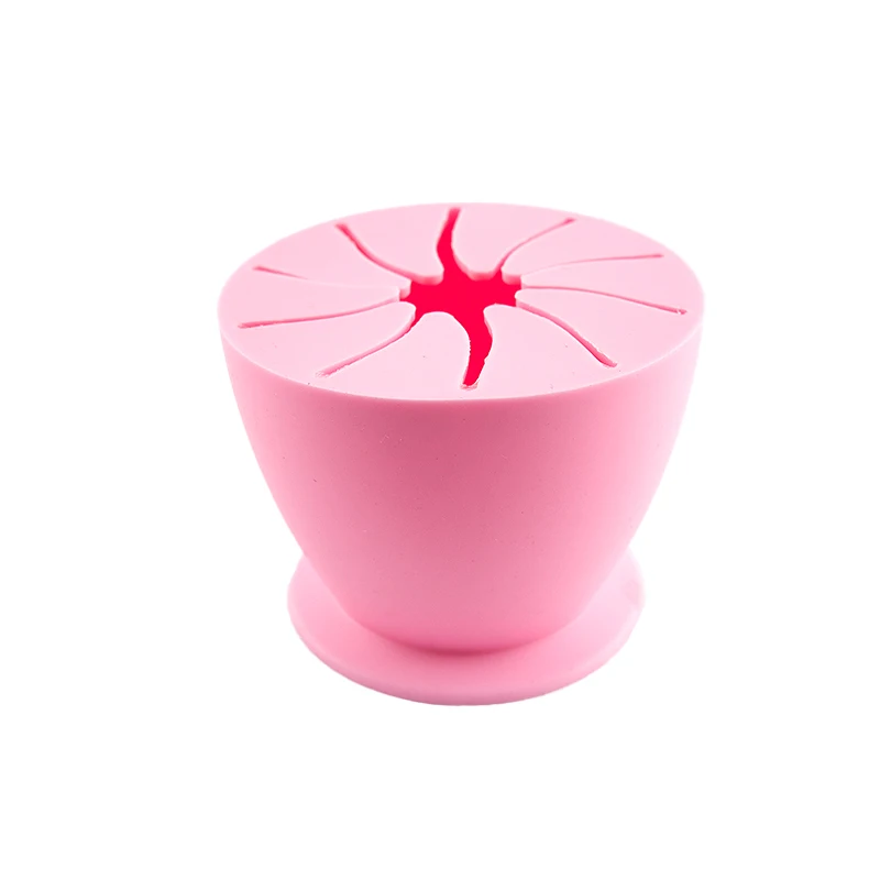 Desktop Garbage Collection Box Vinyl Scrap Collector With Suction Cup Silicone Storage Ball Waste Box Scrapbooking 