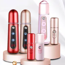 Нано-опрыскиватель для лица с сенсорным экраном, увлажняющий Пароварка для лица, портативный отбеливающий гидратационный увлажнитель, мини-инструмент для красоты