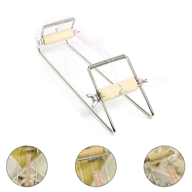 De Beadsmith Metal Bead Loom Kit, voor het weven van armbandkettingen en DIY Crafts DIY handgemaakte breimachine