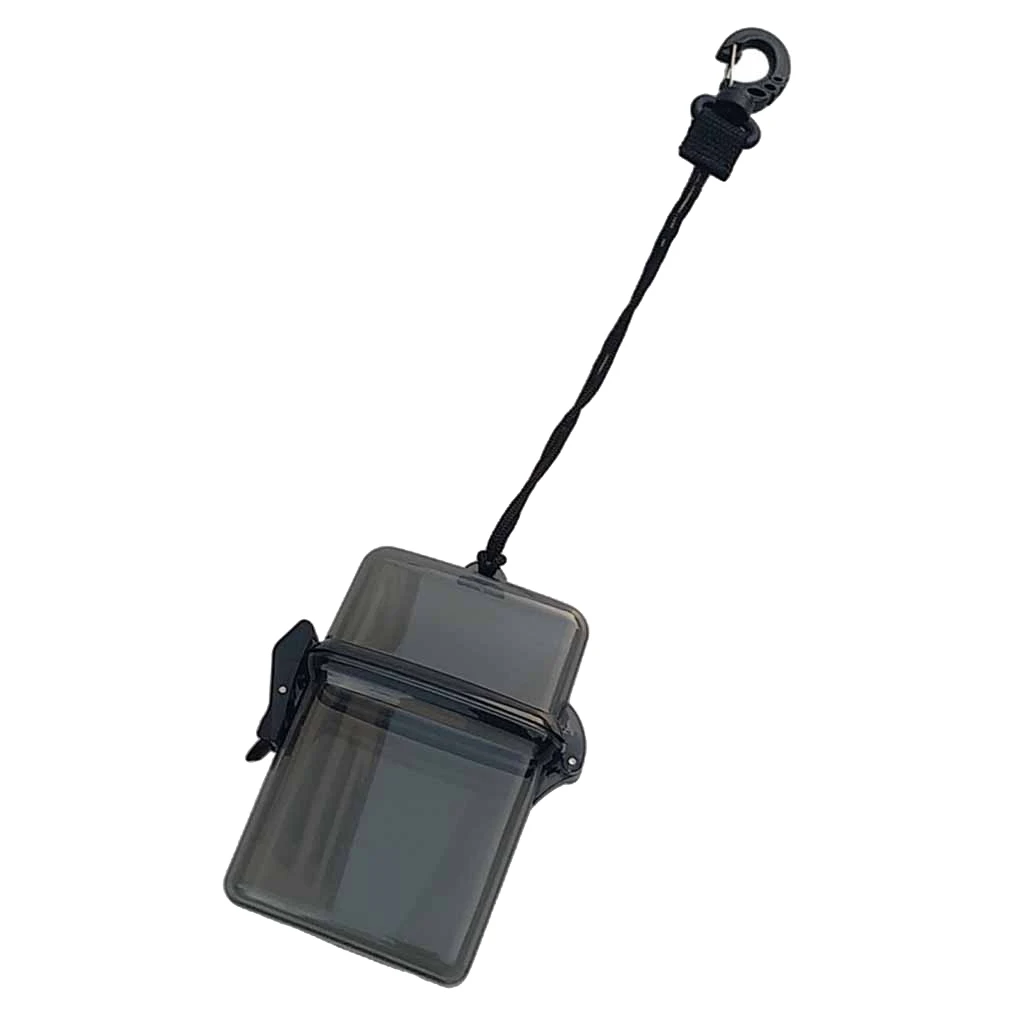 Diving Storage Bag Portable Swimming Bag Waterproof Box Container with Swivel Clip for Snorkeling Surfing Kayaking Scuba Diving Sailing