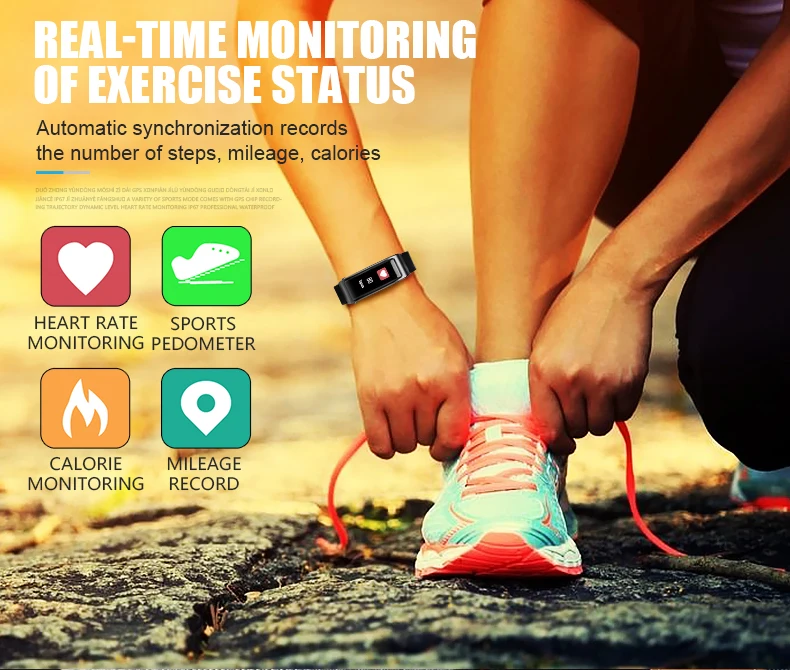 2 in 1 Earphone and Heart Rate Fitness Smartwatches