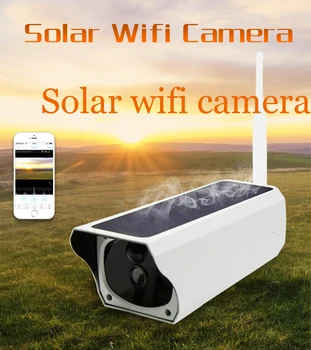 

1080P Solar WiFi Camera IP HD Waterproof Outdoor Charging Battery Wireless Home Security Camera PIR Motion Surveillance CCTV
