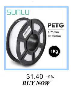 SUNLU PLA/PLA+ нить для 3d принтера 1,75 мм 1 кг с катушкой PLA/PLA Plus, нить для 3D печати, ручка, детский гаджет