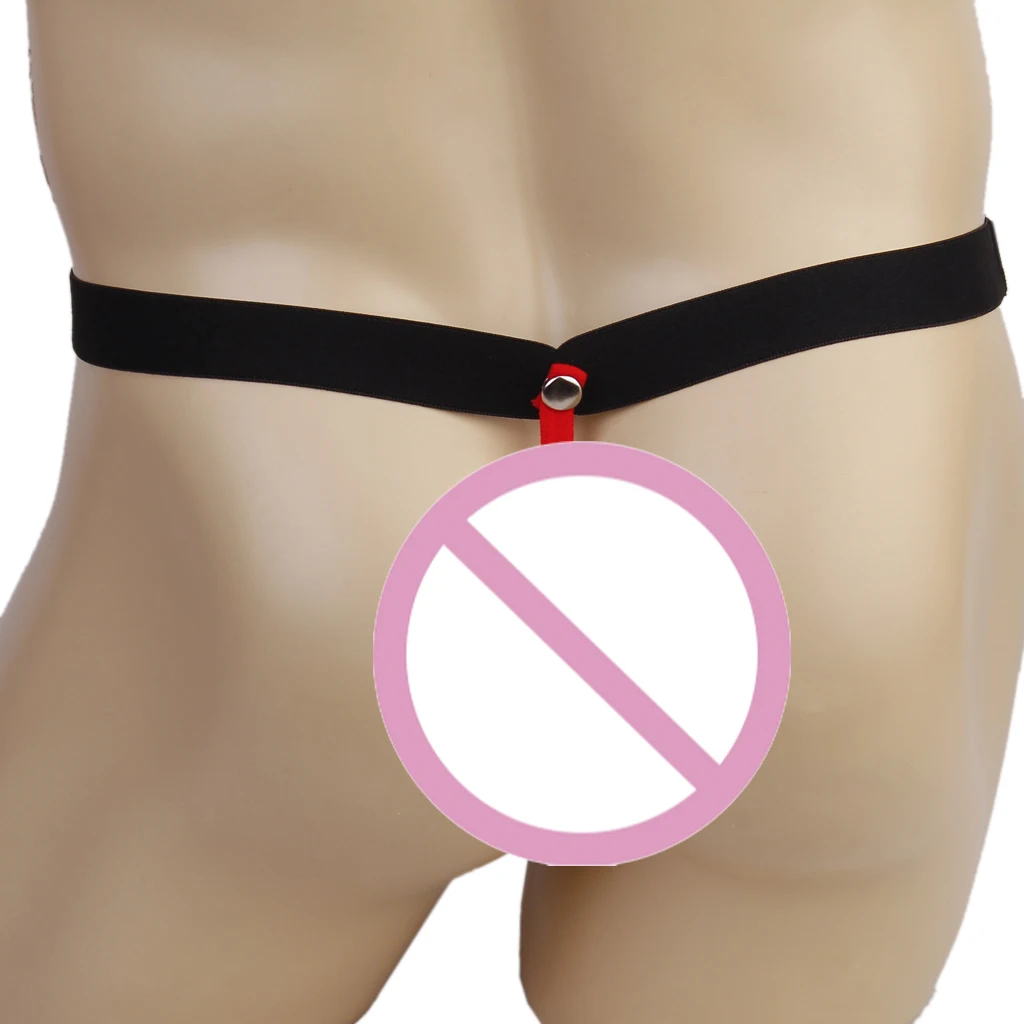 Sexy Mens G-string Underwear Jockstrap Thong Panty Mesh Pouch w/Snaps New