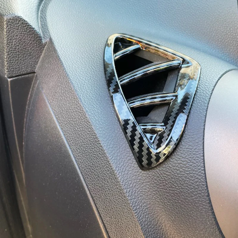 Глянцевая верхняя крышка из углеродного волокна для Renault Captur 2013 2014 15 2016