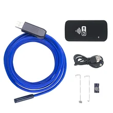 Wifi эндоскоп камера 720P Инспекционная камера полужесткая змея камера для Android и iOS Смартфон iPhone, samsung iPad, планшет