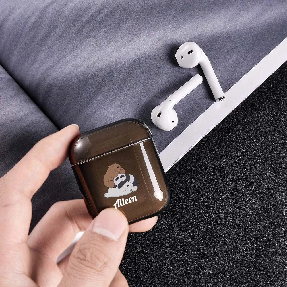 Пользовательское изображение/Имя/логотип мягкий ТПУ чехол для Air Pods чехол для Bluetooth беспроводной Airpod Чехол DIY индивидуальные фото буквы горячая распродажа